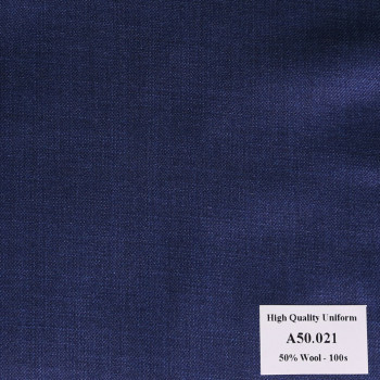 Vải May Đồng Phục Áo Vest Công Sở Màu Xanh Tím A50.021